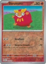 Pokemon TCG - Scarlet & Violet: Obsidian Flames - 034/197 Common Reverese Holo - Darumaka