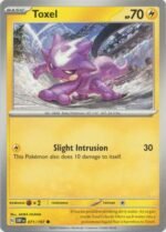 Pokemon TCG - Scarlet & Violet: Obsidian Flames - 071/197 Common - Toxel