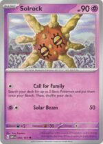 Pokemon TCG - Scarlet & Violet: Obsidian Flames - 093/197 Uncommon - Solrock