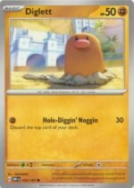 Pokemon TCG - Scarlet & Violet: Obsidian Flames - 103/197 Common - Diglett