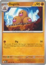 Pokemon TCG - Scarlet & Violet: Obsidian Flames - 104/197 Uncommon - Dugtrio