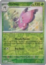 Pokemon TCG - Scarlet & Violet - 010/198 Uncommon Reverse Holo - Vivillon