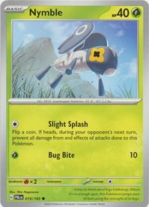 Pokemon TCG - Scarlet & Violet: Paldea Evolved - 019/193 Common - Nymble