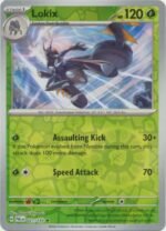 Pokemon TCG - Scarlet & Violet: Paldea Evolved - 021/193 Holo Rare Reverse Holo - Lokix