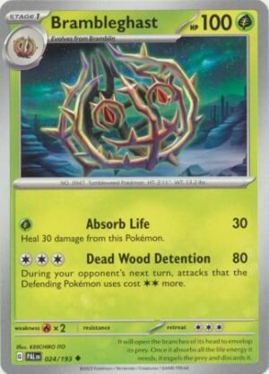 Pokemon TCG - Scarlet & Violet: Paldea Evolved - 024/193 Uncommon - Brambleghast