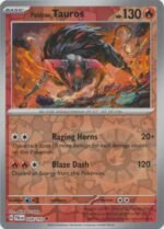 Pokemon TCG - Scarlet & Violet: Paldea Evolved - 028/193 Uncommon Reverse Holo - Paldean Tauros