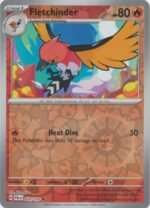 Pokemon TCG - Scarlet & Violet: Paldea Evolved - 029/193 Uncommon Reverse Holo - Fletchinder