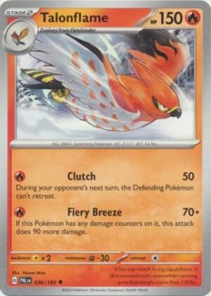 Pokemon TCG - Scarlet & Violet: Paldea Evolved - 030/193 Uncommon - Talonflame