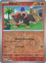 Pokemon TCG - Scarlet & Violet: Paldea Evolved - 031/193 Common Reverse Holo - Litleo