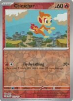 Pokemon TCG - Scarlet & Violet: Twilight Masquerade - 031/167 Common Reverse Holo - Chimchar