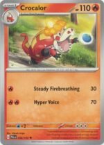 Pokemon TCG - Scarlet & Violet: Paldea Evolved - 036/193 Uncommon - Crocalor
