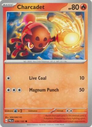 Pokemon TCG - Scarlet & Violet: Paldea Evolved - 039/193 Common - Charcadet