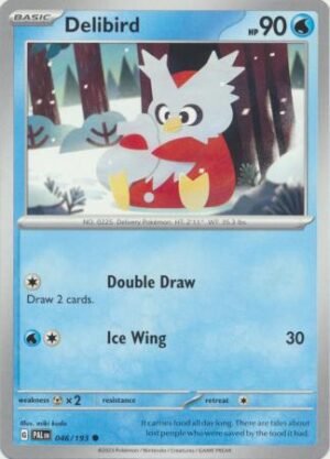 Pokemon TCG - Scarlet & Violet: Paldea Evolved - 046/193 Common - Delibird