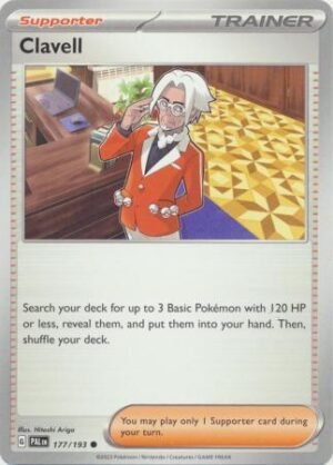 Pokemon TCG - Scarlet & Violet: Paldea Evolved - 177/193 Common - Clavell