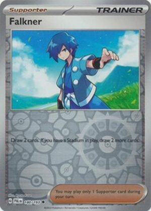 Pokemon TCG - Scarlet & Violet: Paldea Evolved - 180/193 Uncommon Reverse Holo - Falkner