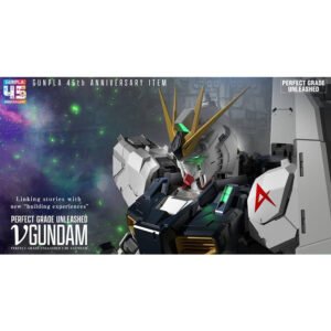 BANDAI - PG Unleashed 1/60 ν Gundam (Mobile Suit Gundam: Char's Counterattack)