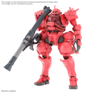 BANDAI - HG 1/144 Char's Zaku (Mobile Suit Gundam GQuuuuuuX)