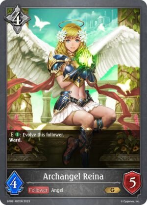SHADOWVERSE EVOLVE - BP02-107EN Archangel Reina G
