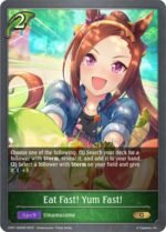 SHADOWVERSE EVOLVE - CP01-005EN Eat Fast! Yum Fast! G