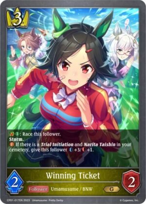 SHADOWVERSE EVOLVE - CP01-017EN Winning Ticket G