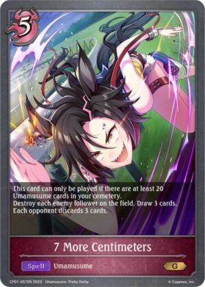 SHADOWVERSE EVOLVE - CP01-057EN 7 More Centimeters G