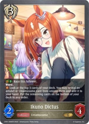 SHADOWVERSE EVOLVE - CP01-069EN Ikuno Dictus G