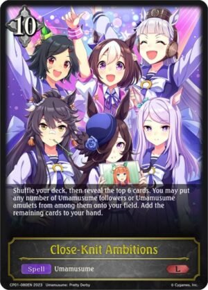 SHADOWVERSE EVOLVE - CP01-080EN Close-Knit Ambitions L