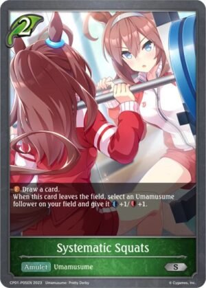 SHADOWVERSE EVOLVE - CP01-P05EN Systematic Squats S (Foil)