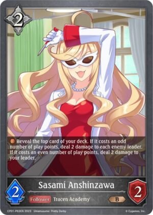 SHADOWVERSE EVOLVE - CP01-P63EN Sasami Anshinzawa B (Foil)