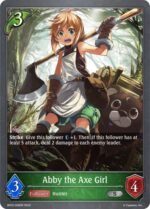 SHADOWVERSE EVOLVE - BP03-008EN Abby the Axe Girl S