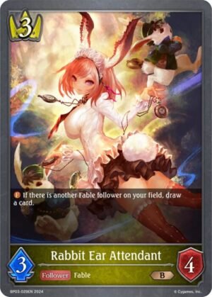 SHADOWVERSE EVOLVE - BP03-029EN Rabbit Ear Attendant B