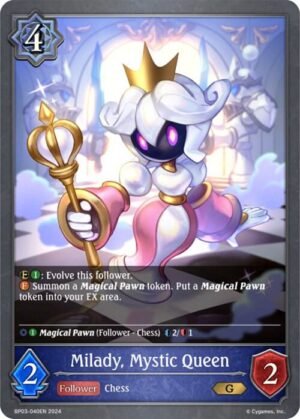 SHADOWVERSE EVOLVE - BP03-040EN Milady, Mystic Queen G
