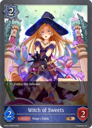 SHADOWVERSE EVOLVE - BP03-048EN Witch of Sweets B