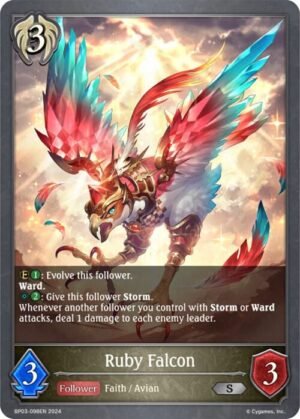 SHADOWVERSE EVOLVE - BP03-098EN Ruby Falcon S