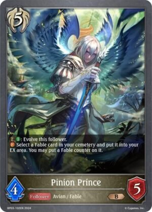 SHADOWVERSE EVOLVE - BP03-103EN Pinion Prince B