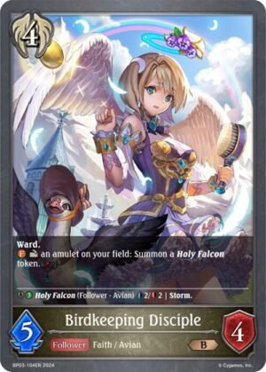 SHADOWVERSE EVOLVE - BP03-104EN Birdkeeping Disciple B