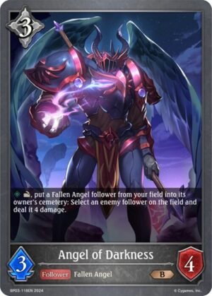 SHADOWVERSE EVOLVE - BP03-118EN Angel of Darkness S