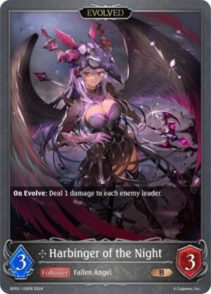 SHADOWVERSE EVOLVE - BP03-120EN Harbinger of the Night (Evolved) B