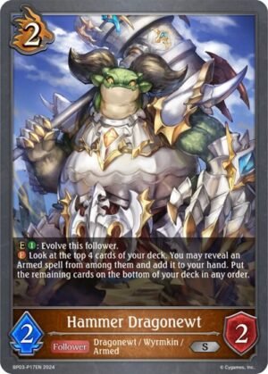 SHADOWVERSE EVOLVE - BP03-P17EN Hammer Dragonewt S (Foil)