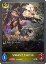 SHADOWVERSE EVOLVE - BP04-028EN Shrouded Assassin S