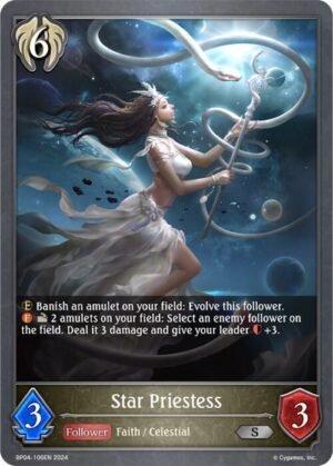 SHADOWVERSE EVOLVE - BP04-106EN Star Priestess S