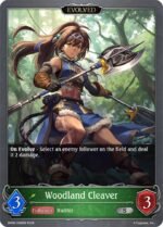 SHADOWVERSE EVOLVE - BP06-009EN Woodland Cleaver S (Evolved)