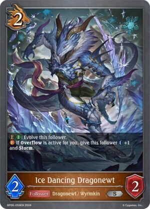 SHADOWVERSE EVOLVE - BP06-059EN Ice Dancing Dragonewt S