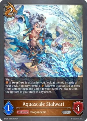 SHADOWVERSE EVOLVE - BP06-062EN Aquascale Stalwart S