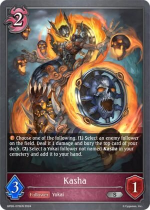 SHADOWVERSE EVOLVE - BP06-076EN Kasha S