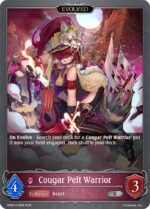 SHADOWVERSE EVOLVE - BP06-078EN Cougar Pelt Warrior S (Evolved)
