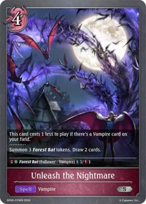 SHADOWVERSE EVOLVE - BP06-079EN Unleash the Nightmare S