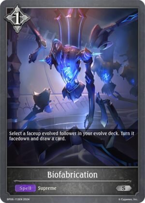 SHADOWVERSE EVOLVE - BP06-113EN Biofabrication S