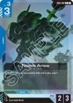 GUNDAM CARD GAME - GD01-007 Noin's Aries R