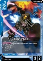 GUNDAM CARD GAME - GD01-012 Zechs' Leo U